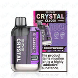 Crystal SKE CL6000, Flavour 6k puffs pre-filled pod kit, 2% Nic, Rechargeable c type port