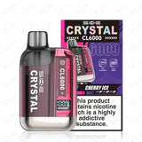 Crystal SKE CL6000, Flavour 6k puffs pre-filled pod kit, 2% Nic, Rechargeable c type port