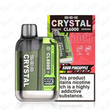 Crystal SKE CL6000, Flavour 6k puffs pre-filled pod kit, 2% Nic, Rechargeable c type port