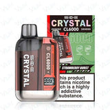 Crystal SKE CL6000, Flavour 6k puffs pre-filled pod kit, 2% Nic, Rechargeable c type port